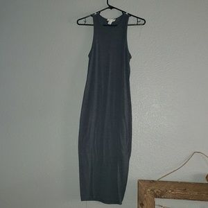 Grey body dress